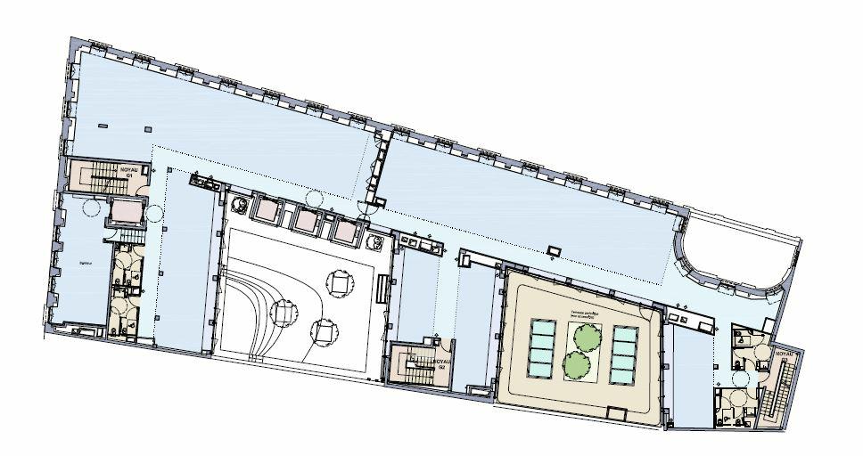 Bureau Paris 2621m² Location bureau Paris OLBUR2316164 6